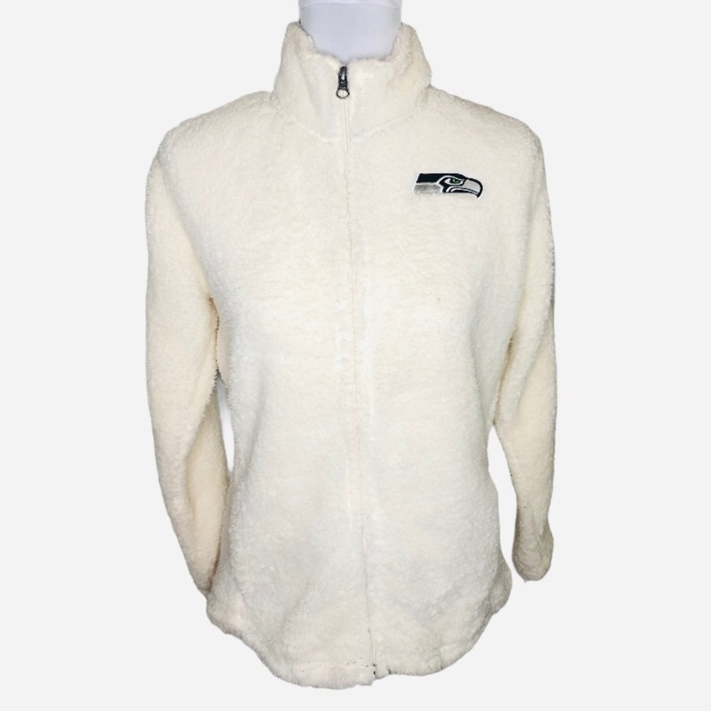 NFL White Teddy Jacket Seahawks
